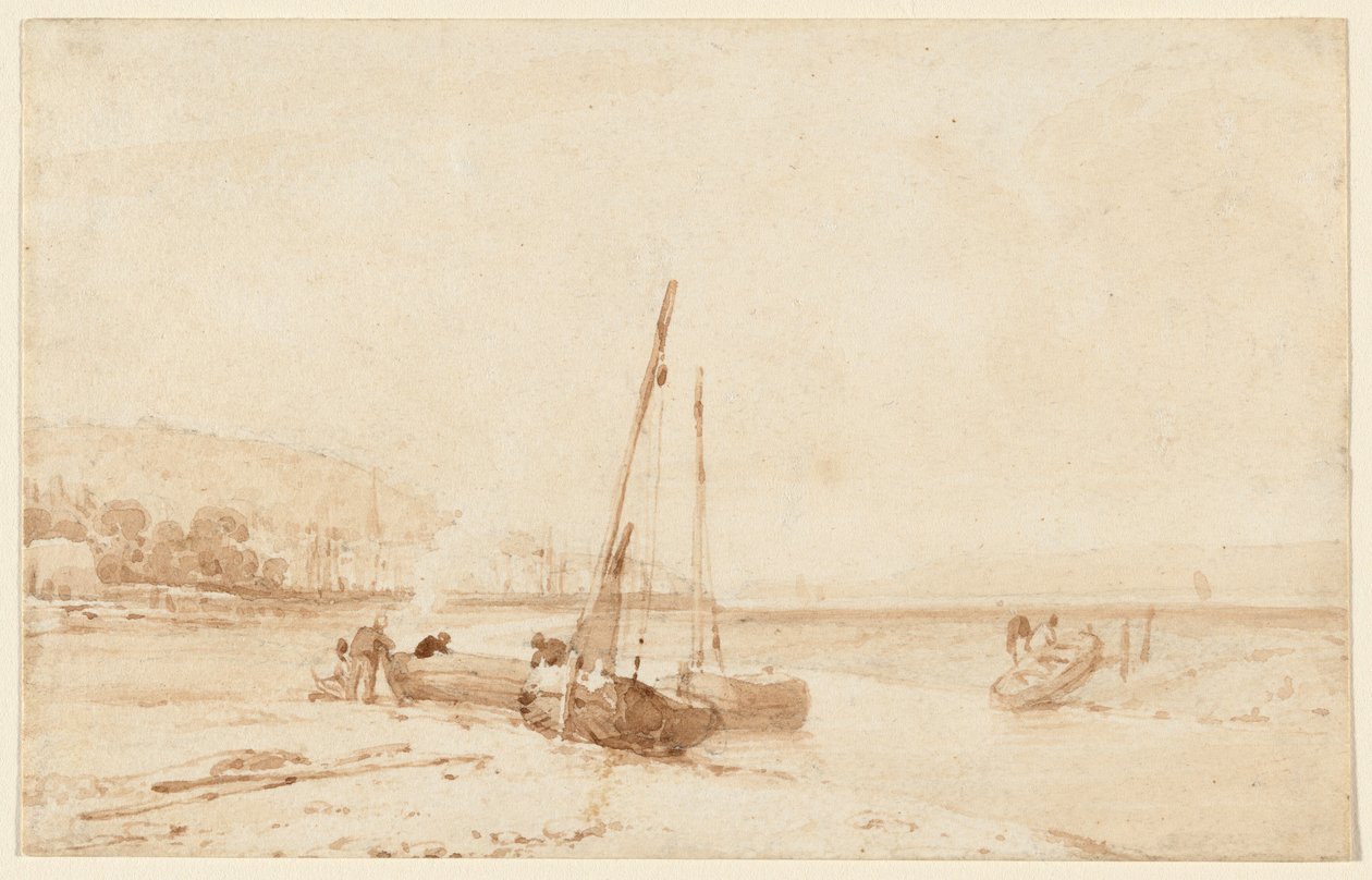 Honfleur alkotó: Richard Parkes Bonington