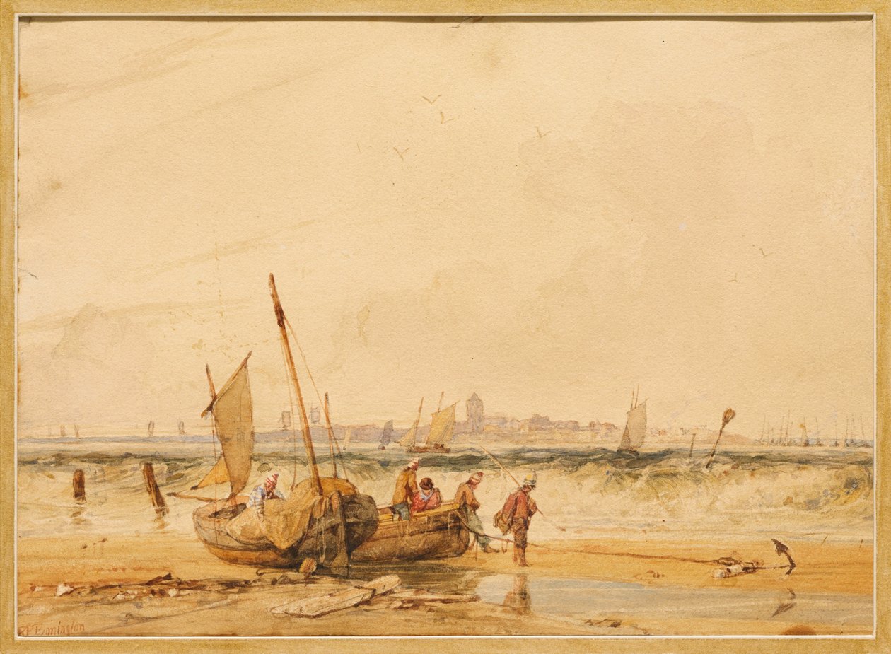Le Crotoy alkotó: Richard Parkes Bonington