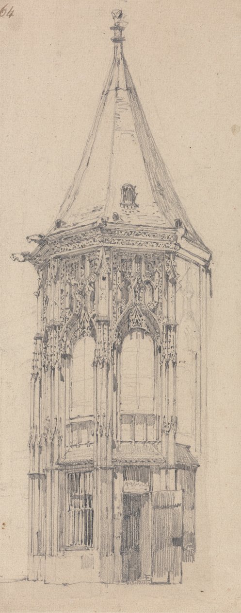 Törvényszék, Rouen alkotó: Richard Parkes Bonington