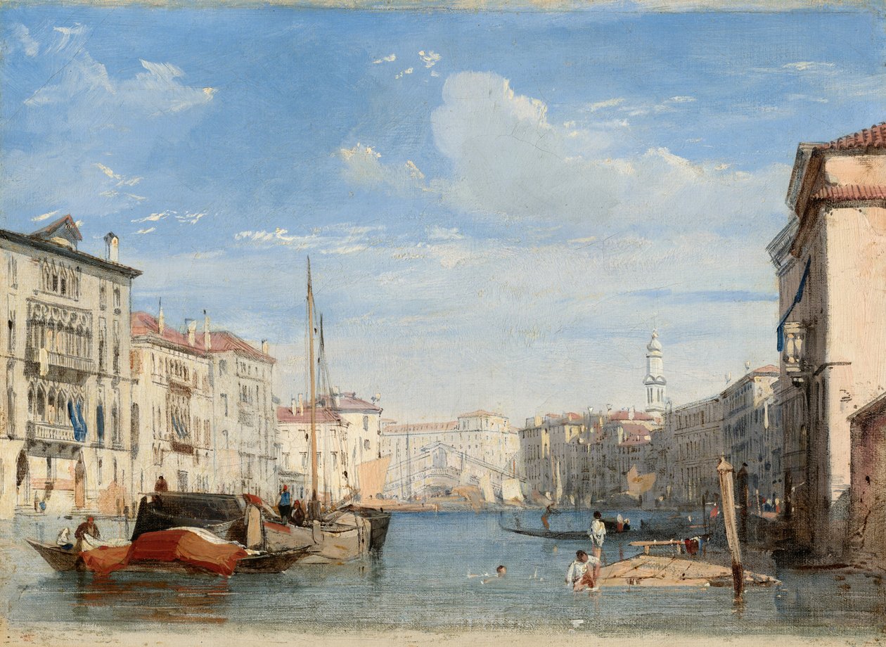 A Nagy-csatorna alkotó: Richard Parkes Bonington