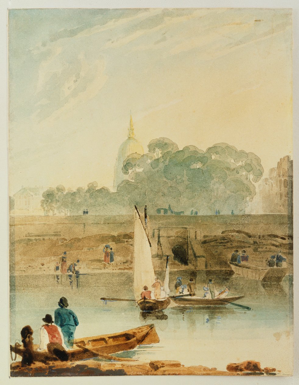 A Hotel des Invalides alkotó: Richard Parkes Bonington