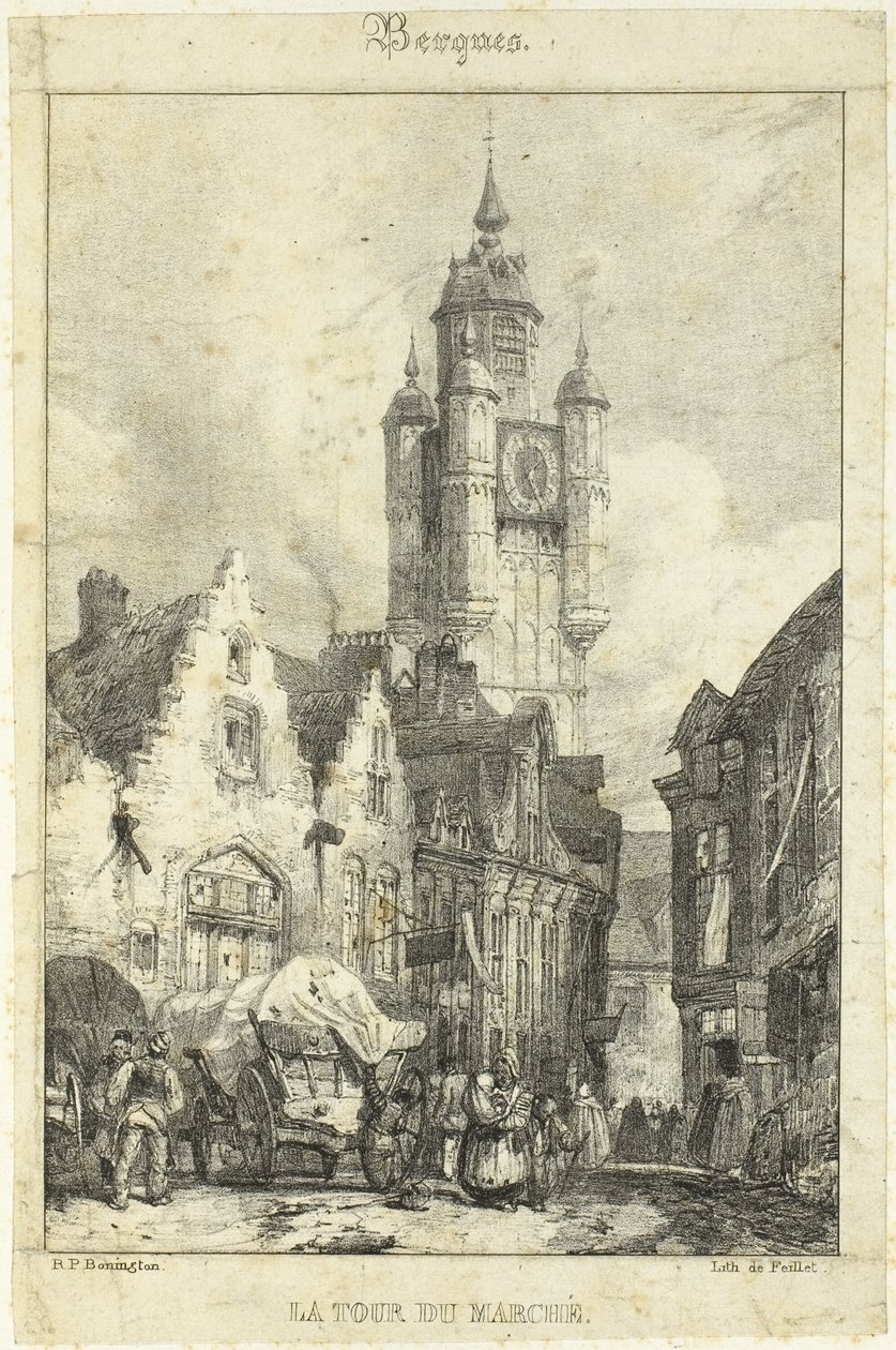 A Tower Marketplace alkotó: Richard Parkes Bonington
