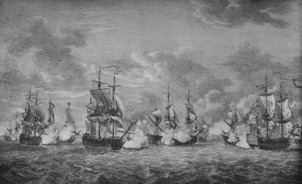 A Cap-Français-i csata, 1760 alkotó: Richard Paton