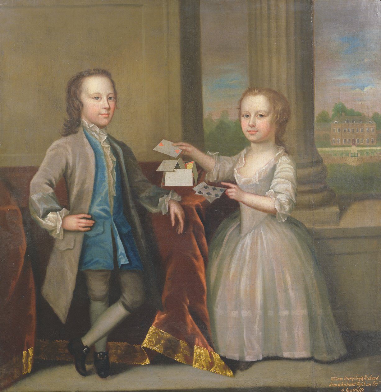 William Humphrey Wykeham (1734-83) és Richard Wykeham (1739-1805) alkotó: Richard Phelps