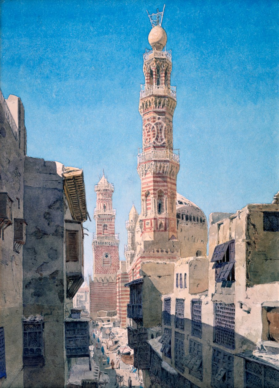Souk al Nahhas In, Kairó, 1866 alkotó: Richard Phene Spiers