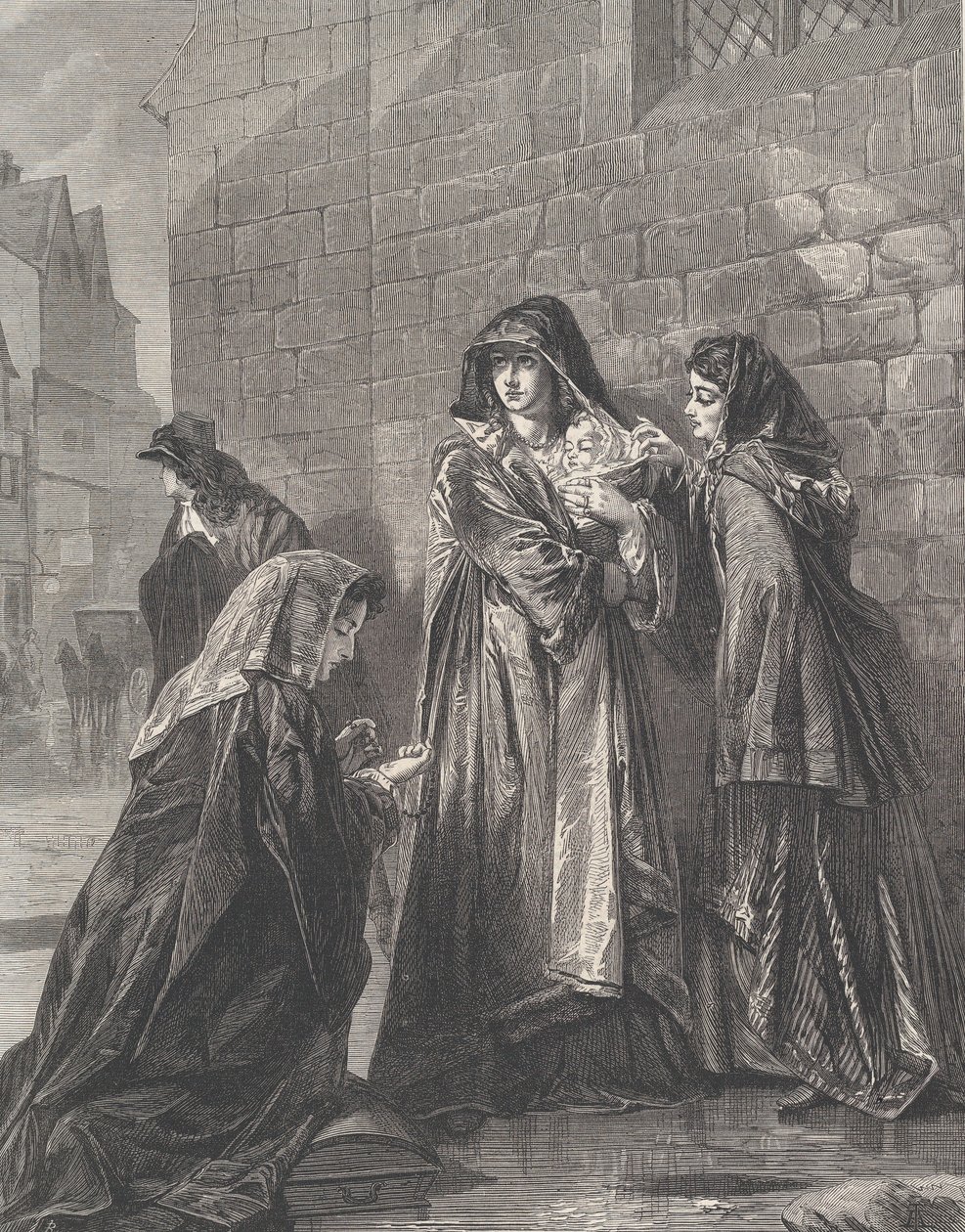 II. Jakab királynőjének repülése, az Illustrated London News-tól, 1872. augusztus 3. alkotó: Richard Principal Leitch