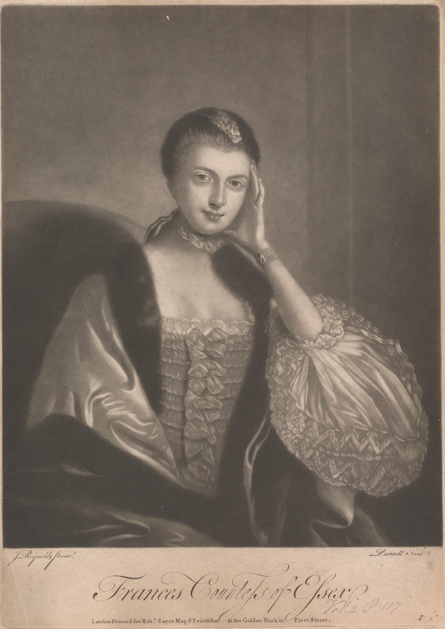 Frances Capell (született Hanbury-Williams), Essex grófnője alkotó: Richard Purcell