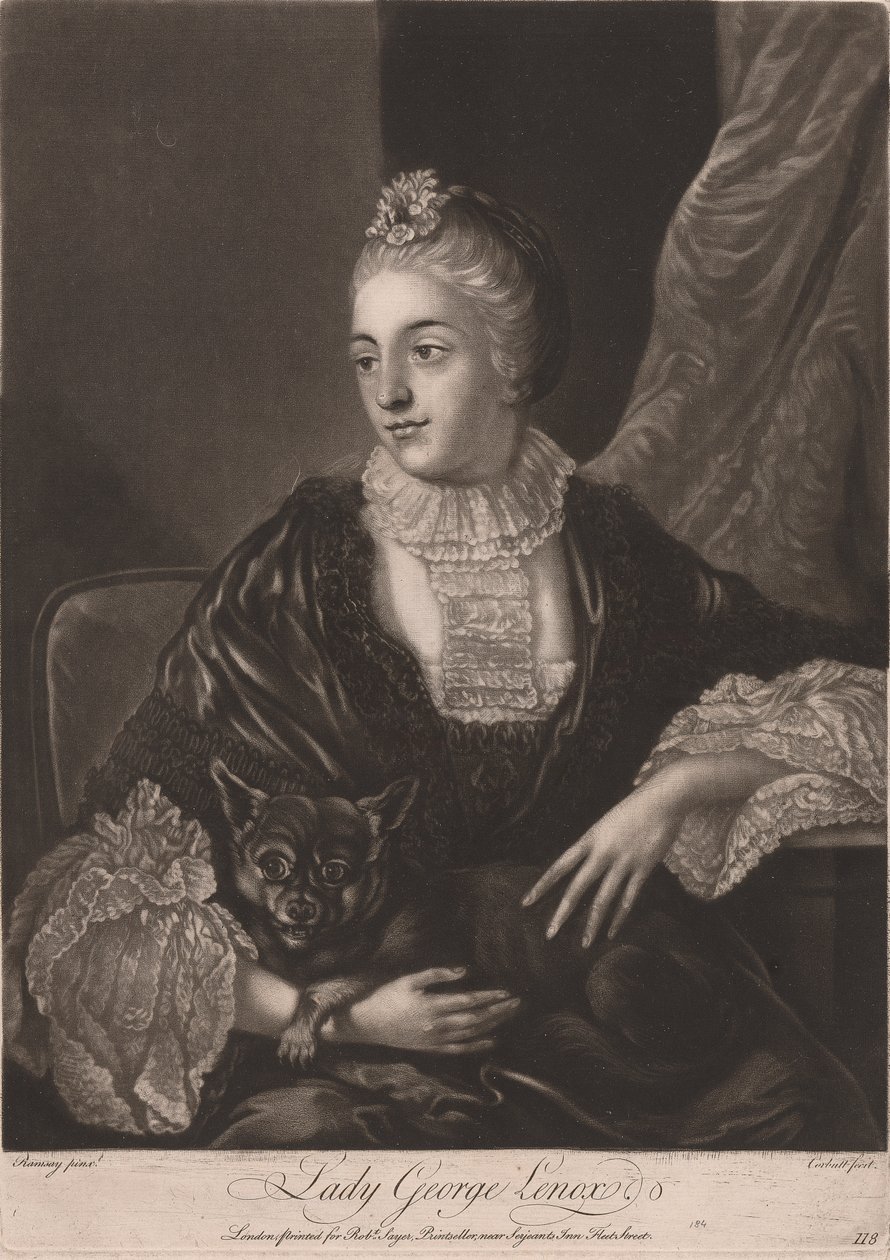 Lady George Lenox alkotó: Richard Purcell