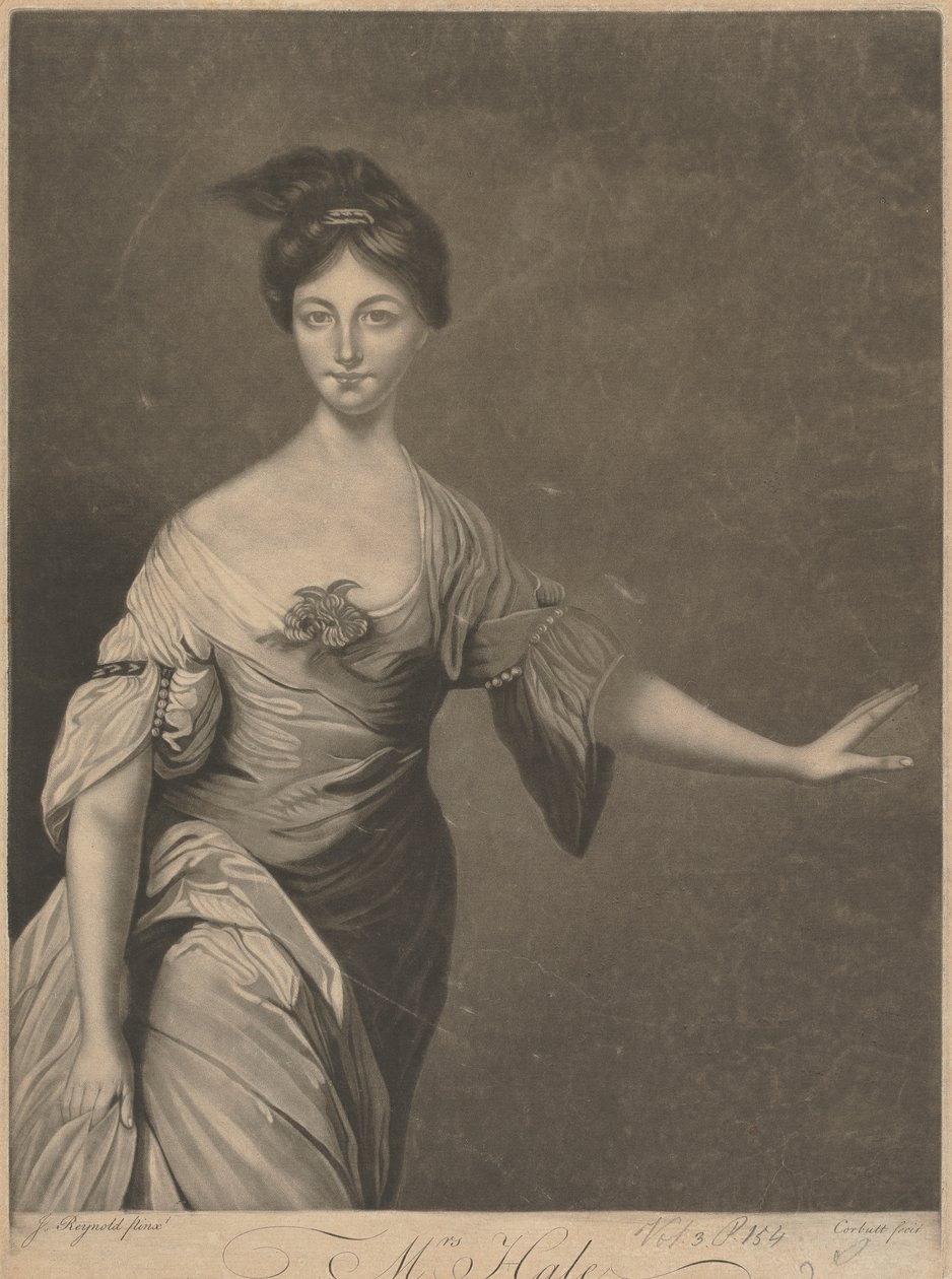 Mary Hale (született Chaloner), mint Euphrosyne a 