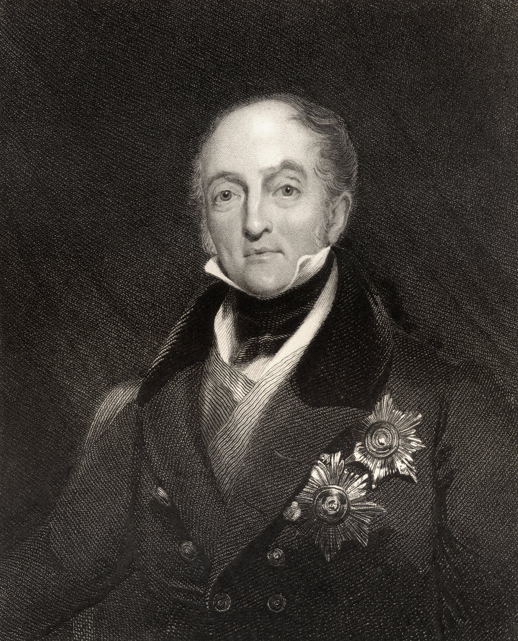 Sir Gore Ouseley, 1. Baronet, H. Cook metszete, a National Portrait Gallery IV. kötetéből, megjelent 1835 körül (litho) alkotó: Richard Rothwell