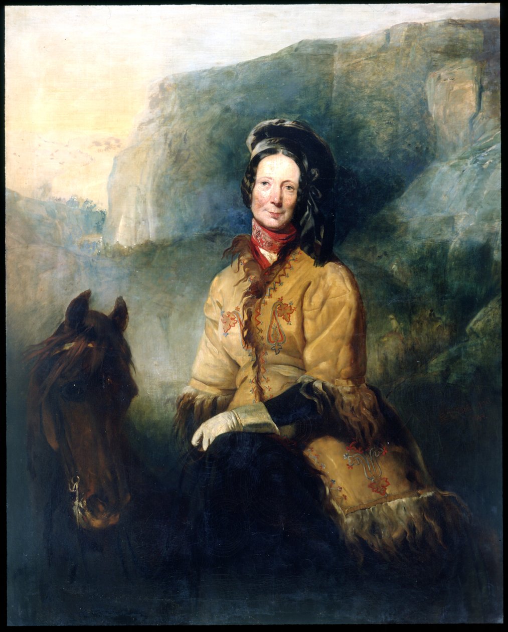 Lady Florentia Sale, visszavonul Kabulból, A kabuli katasztrófa alkotó: Richard Thomas Bott