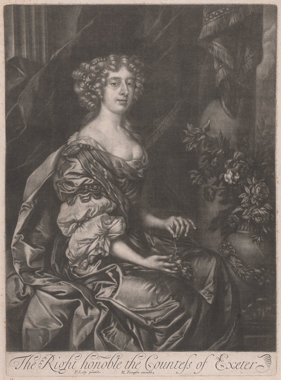 Exeter tiszteletreméltó grófnője (Anne, megh. 1703) alkotó: Richard Tompson