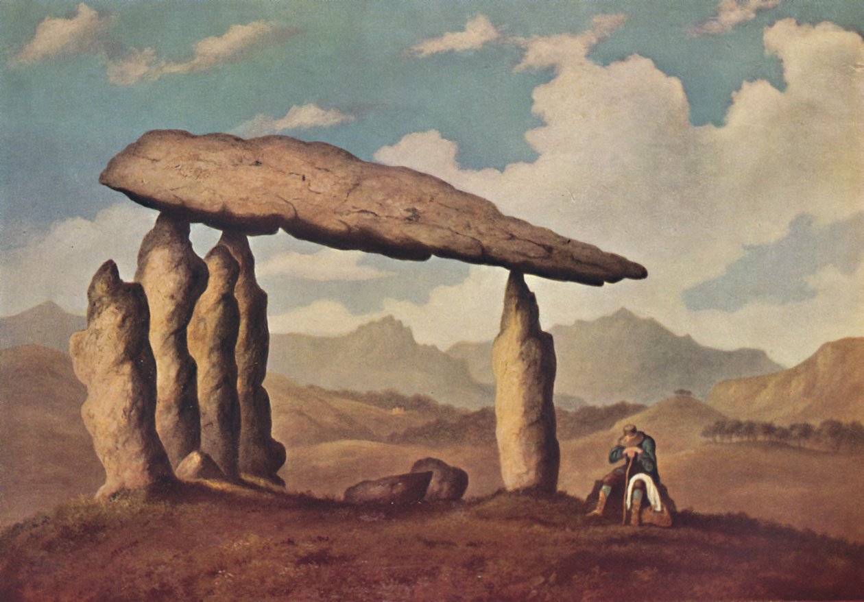 Megalitikus sír Pentre Ifanban, Pembrokeshire, 1835, 1946 alkotó: Richard Tongue