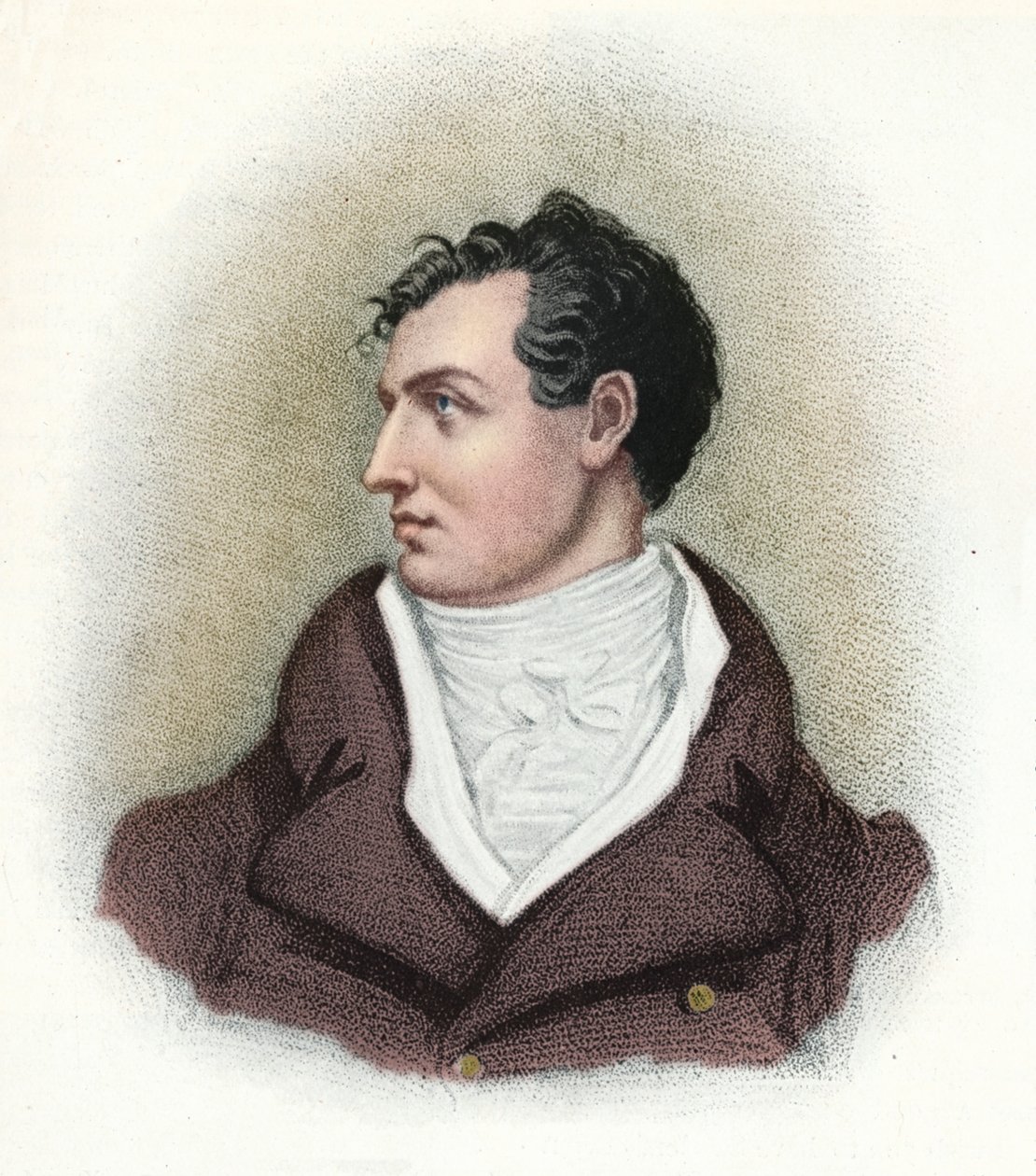 Byron, 1800, 1911 alkotó: Richard Westall