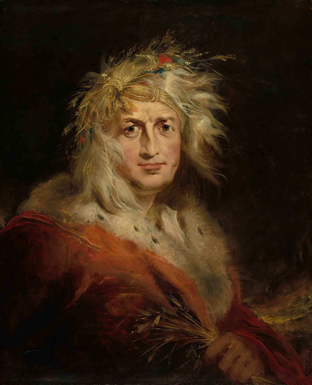 David Garrick mint Lear király alkotó: Richard Westall