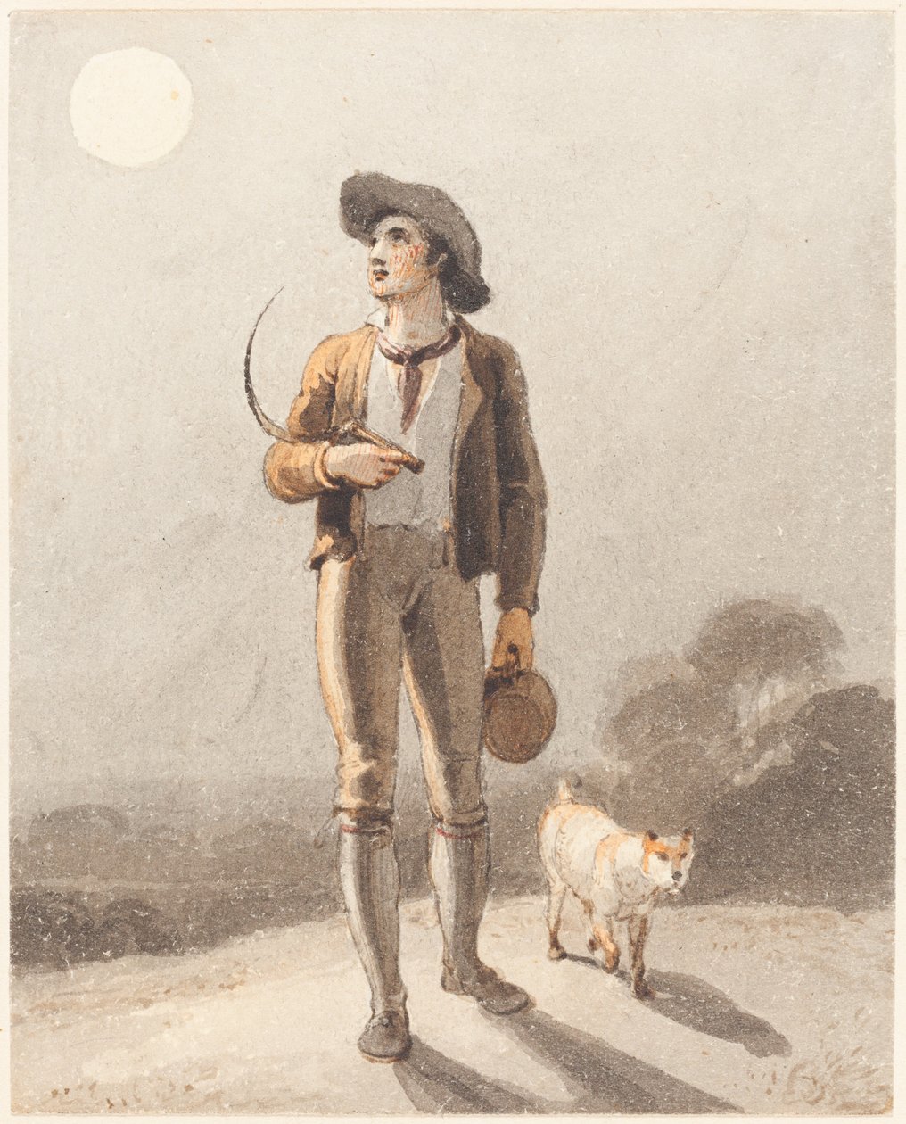 Az arató (The Harvest Moon) alkotó: Richard Westall