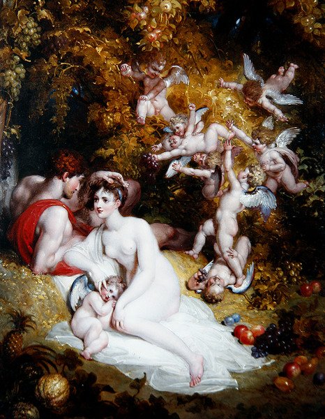 Vertumnus és Pomona, 1807 körül (olaj, tábla) alkotó: Richard Westall