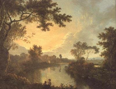 Kilátás a Dee-folyóra az Eaton Hall közelében alkotó: Richard Wilson