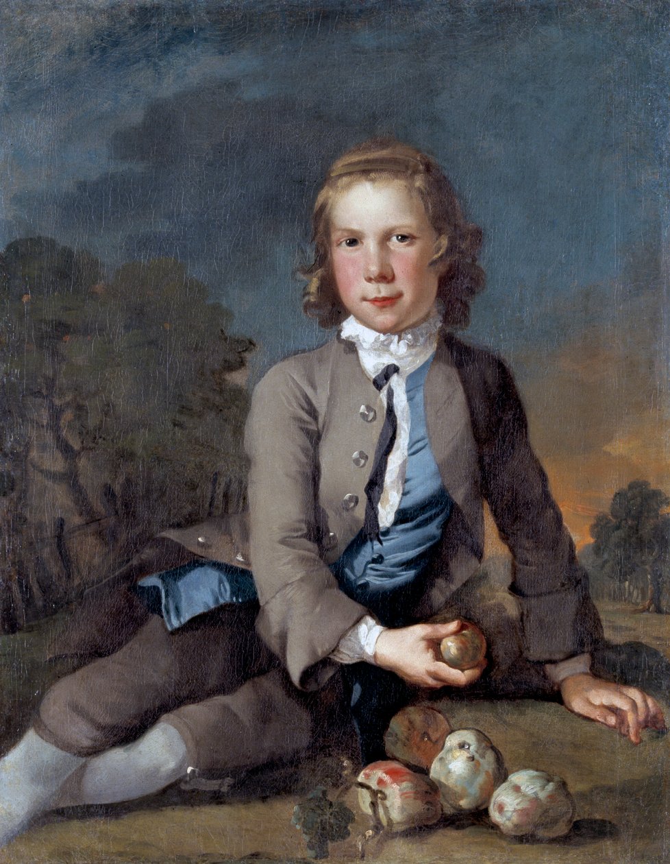 "Almás fiú", 1729-1740 alkotó: Richard Wilson