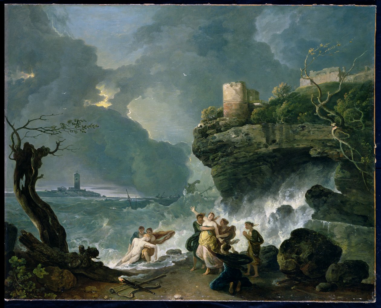 Ceyx és Alcyone alkotó: Richard Wilson