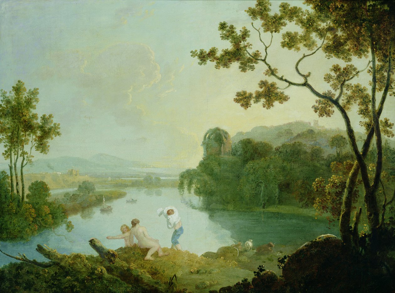 Klasszikus táj (olaj, vászon) alkotó: Richard Wilson