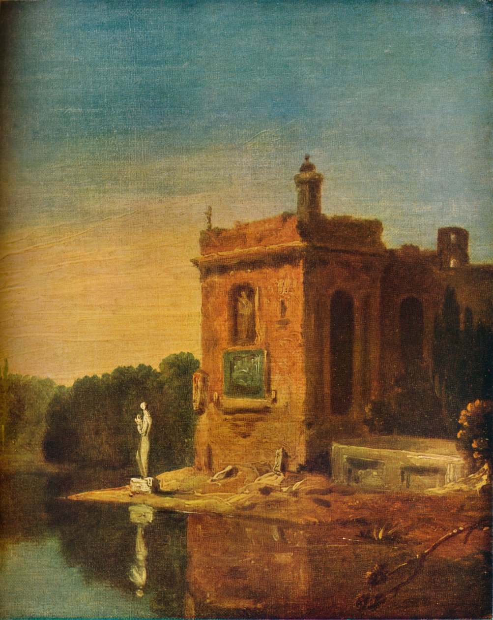 Olasz jelenet, 1744 alkotó: Richard Wilson