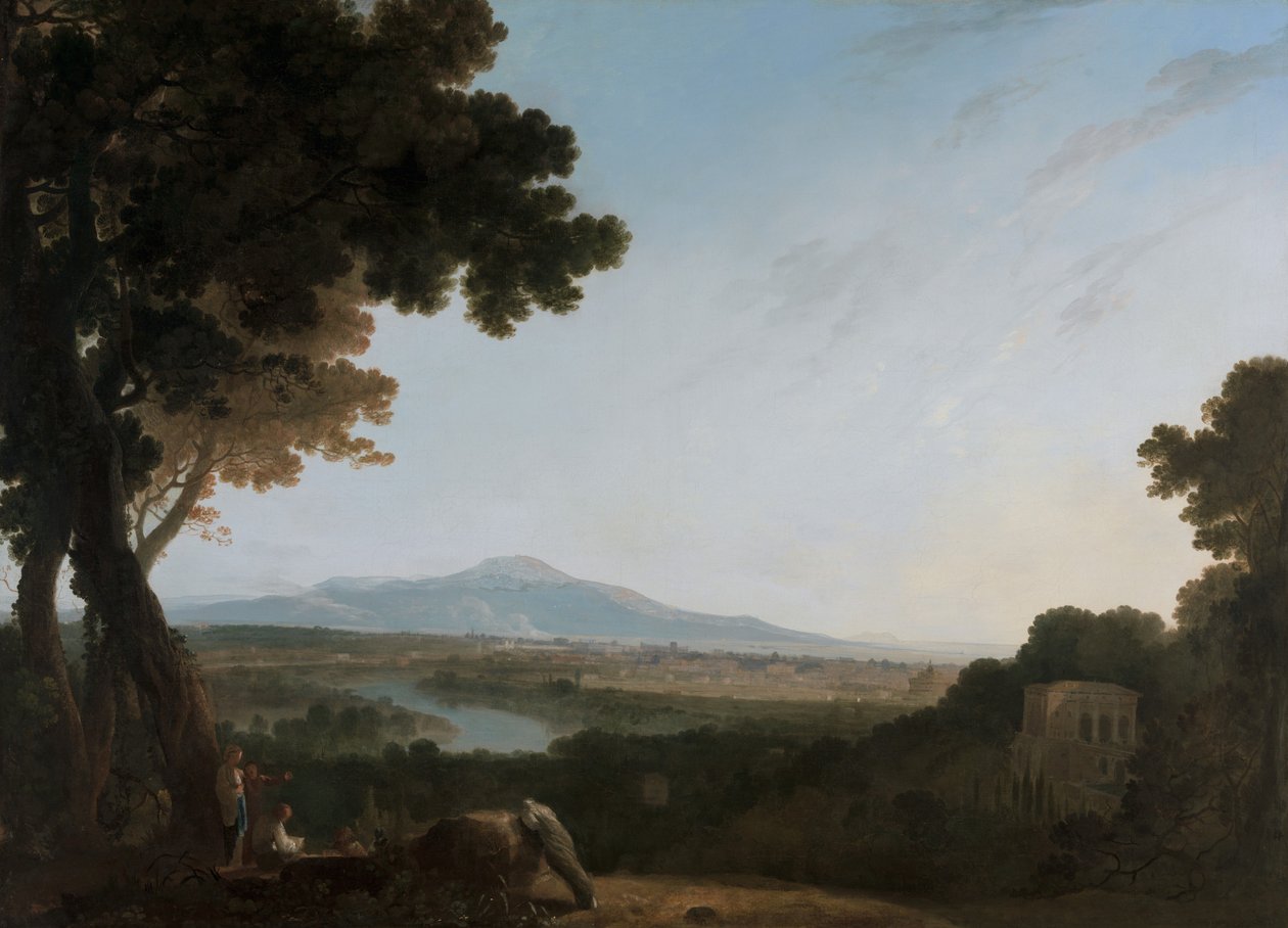 Róma a Villa Madama-ból alkotó: Richard Wilson