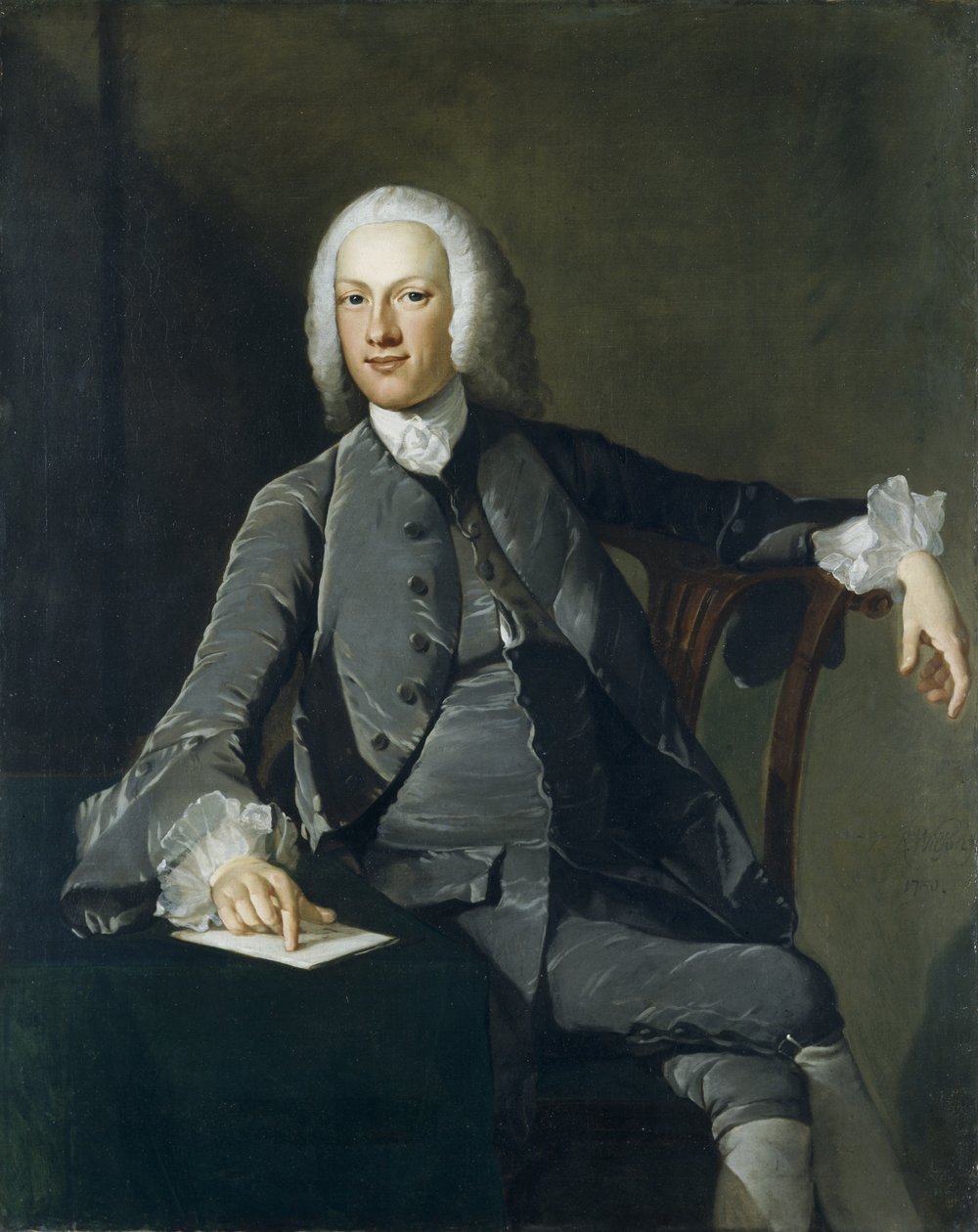 Sir Edward Lloyd alkotó: Richard Wilson