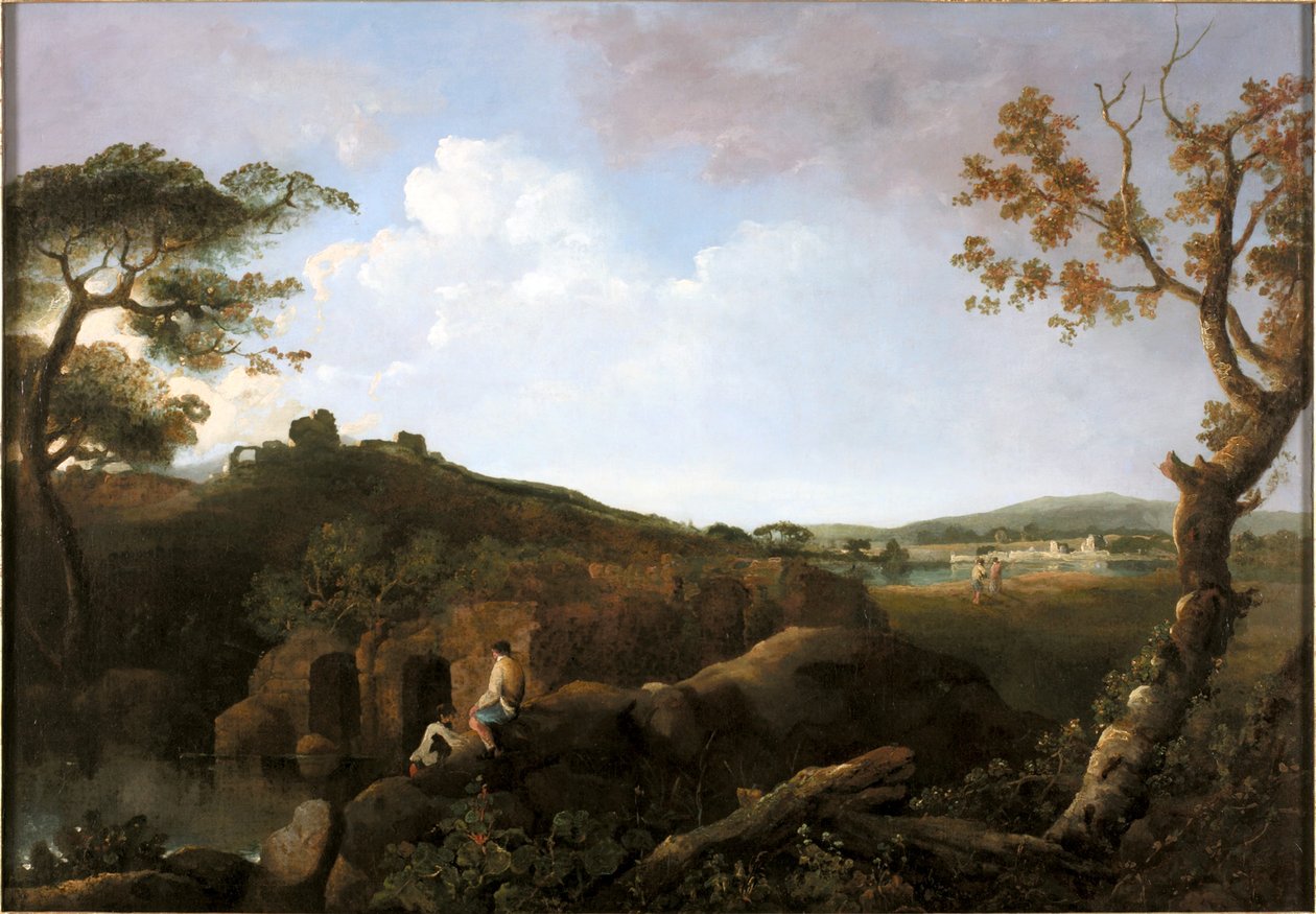 The Alban Hills (olaj, vászon) alkotó: Richard Wilson