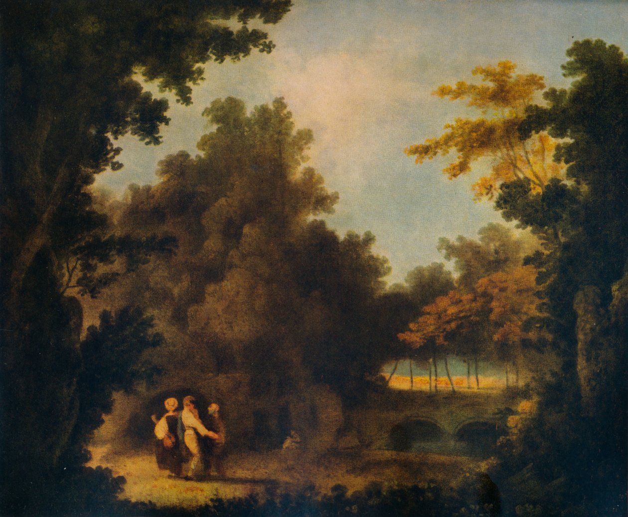 Az Ermitázs, Villa Madama, c1762, 1938 alkotó: Richard Wilson