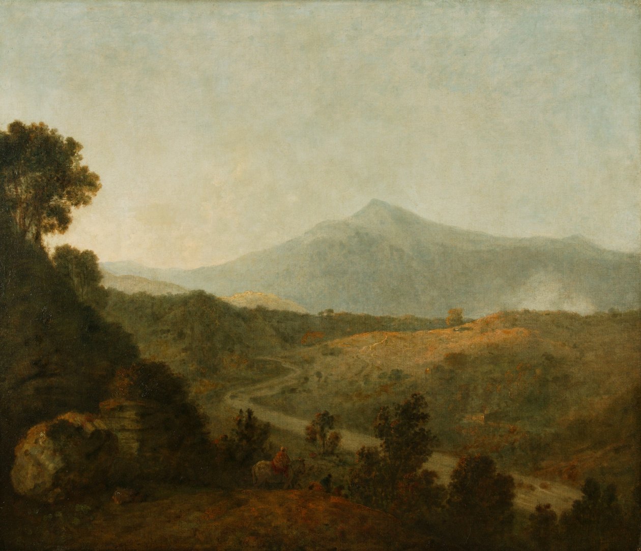 Valley of the Mawddach with Cader Idris beyond alkotó: Richard Wilson