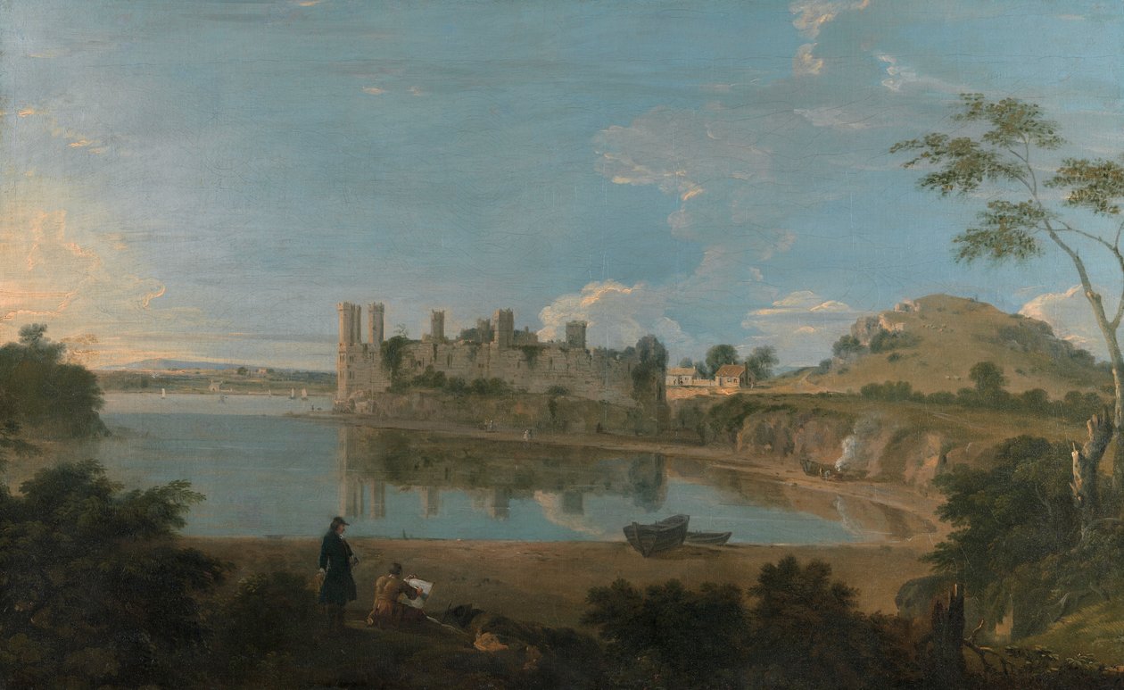 Caernarfon kastély alkotó: Richard Wilson