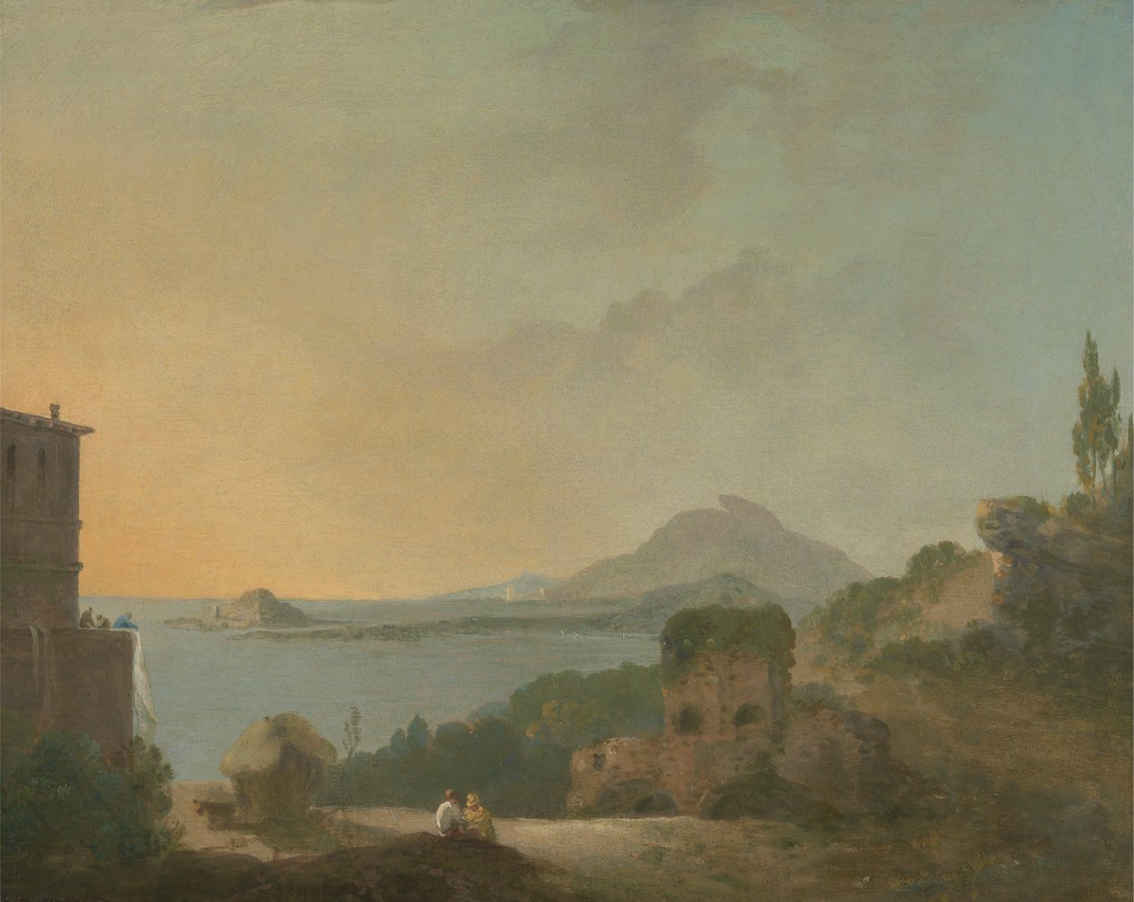 Cicero villája és a Pozzuoli-öböl alkotó: Richard Wilson