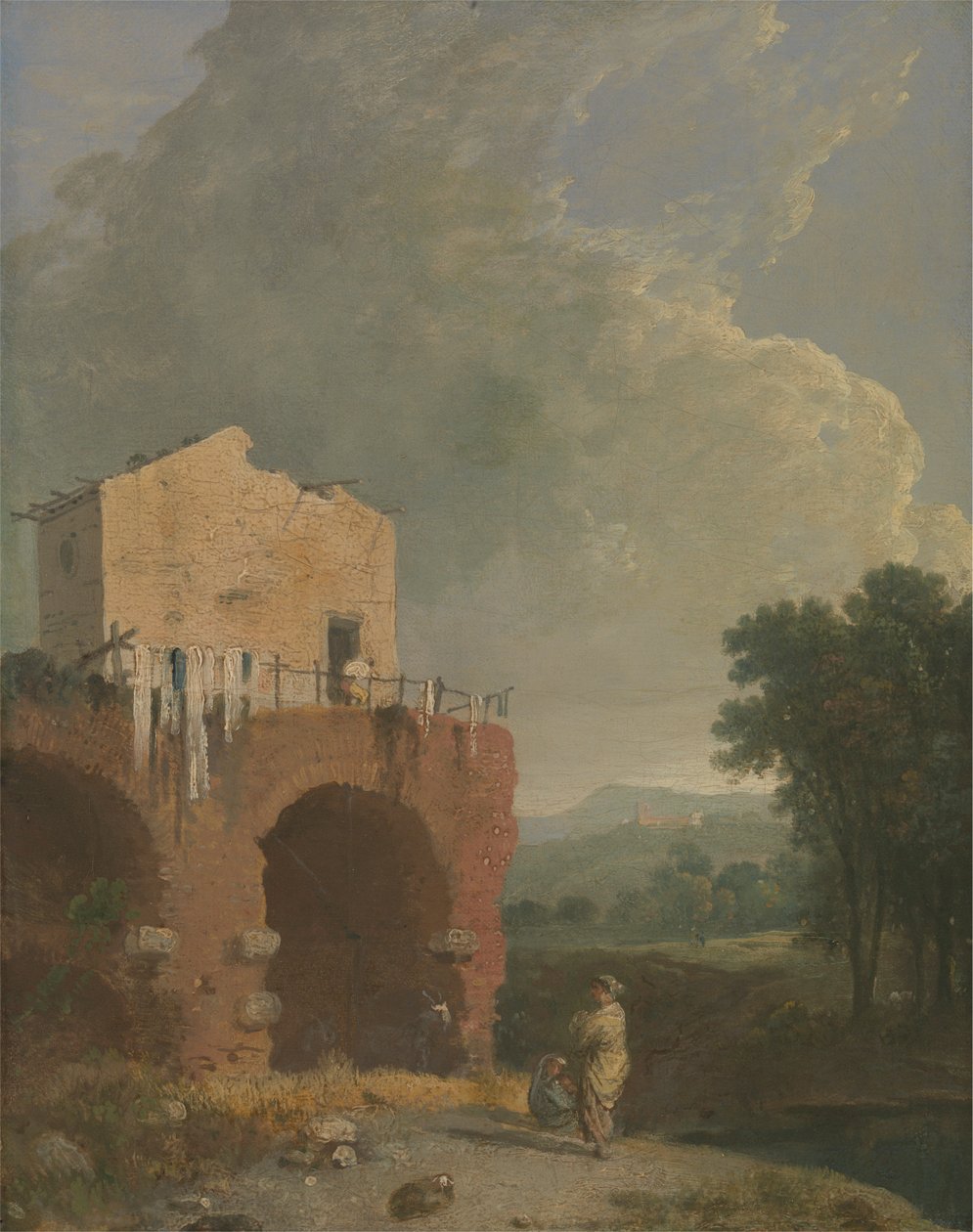 Hadrianus villája alkotó: Richard Wilson