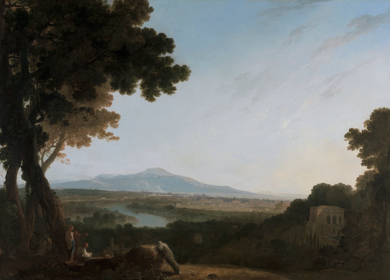 Róma a Villa Madama-ból alkotó: Richard Wilson