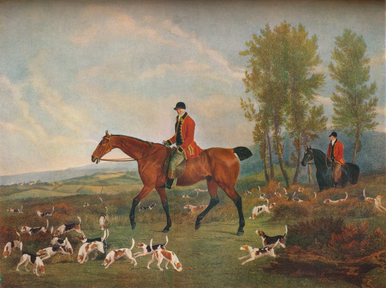 Őfelsége Harriers, c19. század alkotó: Richard Woodman