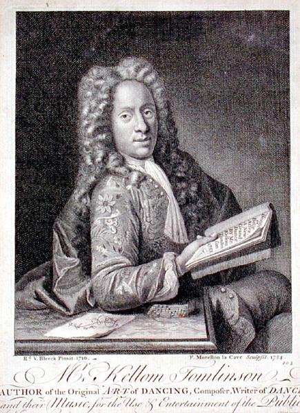 Kellom Tomlinson (kb. 1690-kb. 1753) portréja, vésette: Francois Morellon la Cave (fl.1731-54) 1754 (metszet) alkotó: Richard van (after) Bleeck