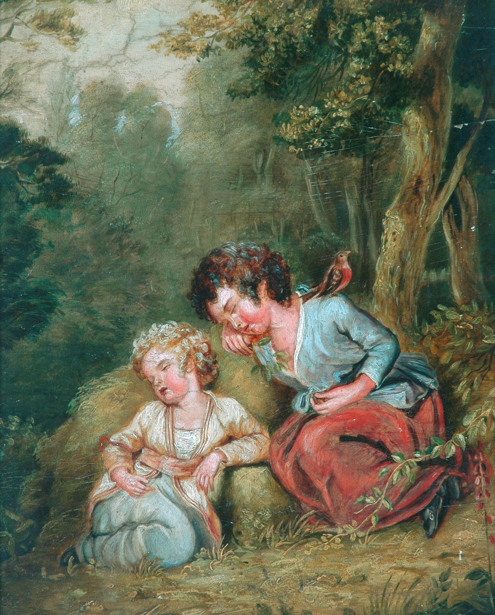 Csajok az erdőben, 1847 alkotó: Richmond Drummond