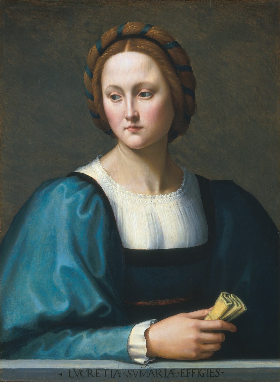 Lucrezia Sommaria alkotó: Ridolfo Ghirlandaio