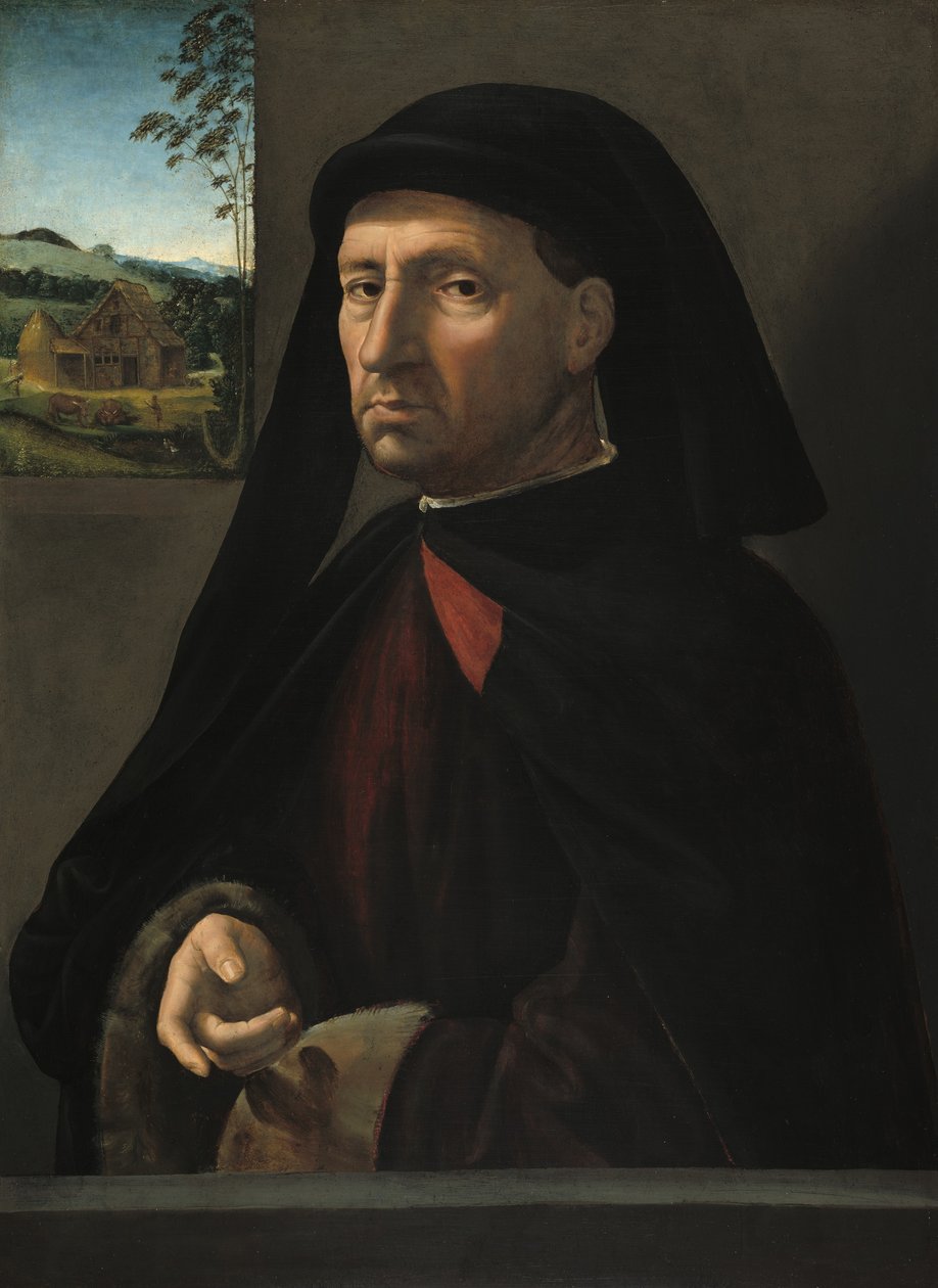 Egy úriember portréja, 1505 körül alkotó: Ridolfo Ghirlandaio