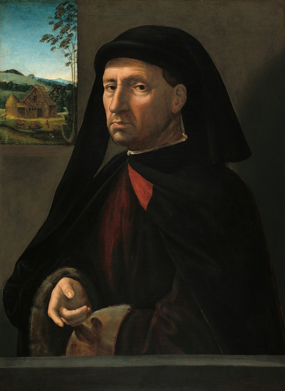 Egy úriember portréja, c. 1505. alkotó: Ridolfo Ghirlandaio