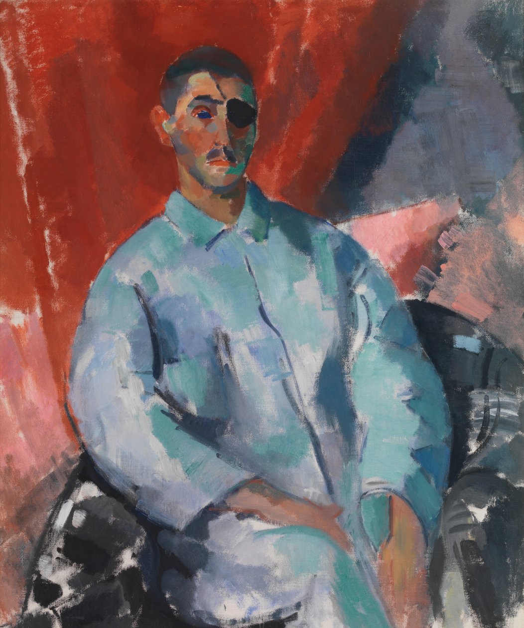 Rik fekete szemfolttal alkotó: Rik Wouters