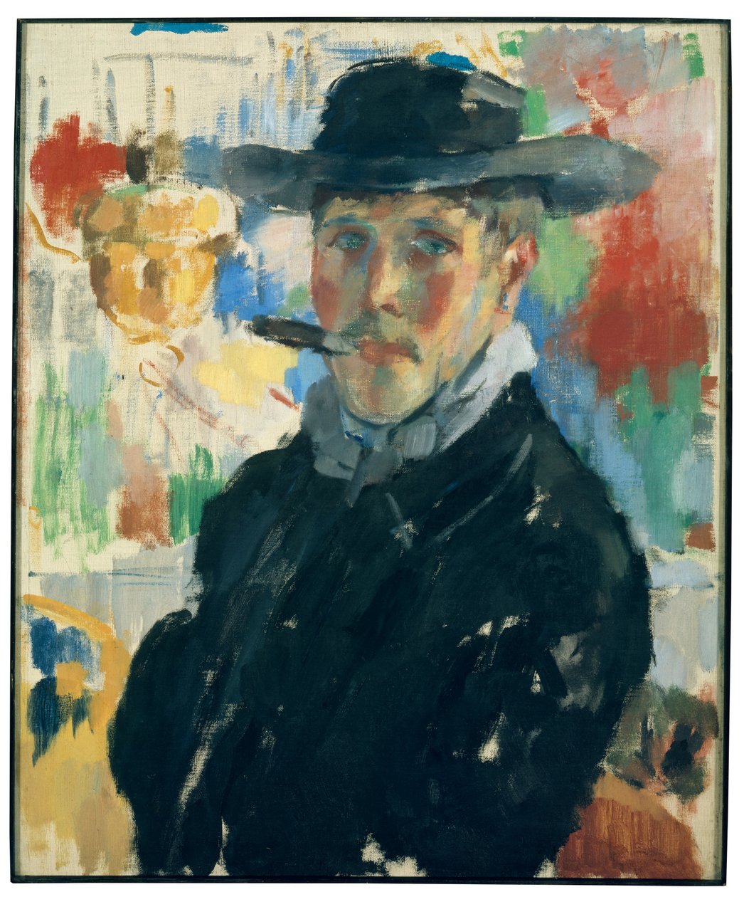 Önarckép szivarral alkotó: Rik Wouters