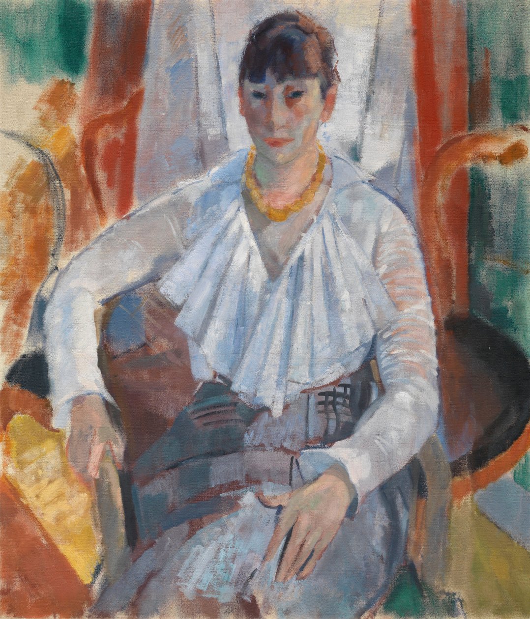 Frau in Weiß alkotó: Rik Wouters