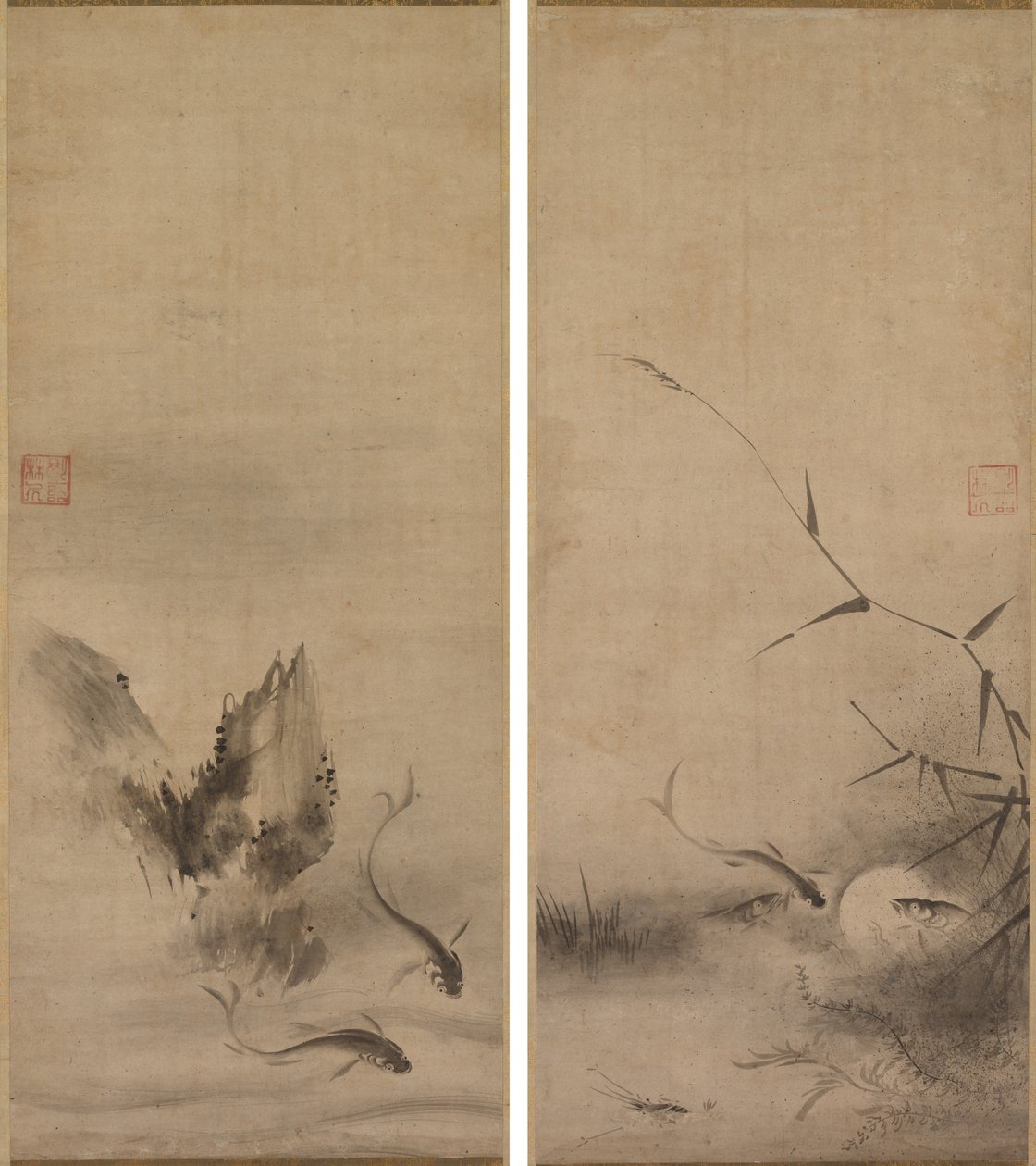 Fish and Rock; Hal és hínár alkotó: Rinkyo
