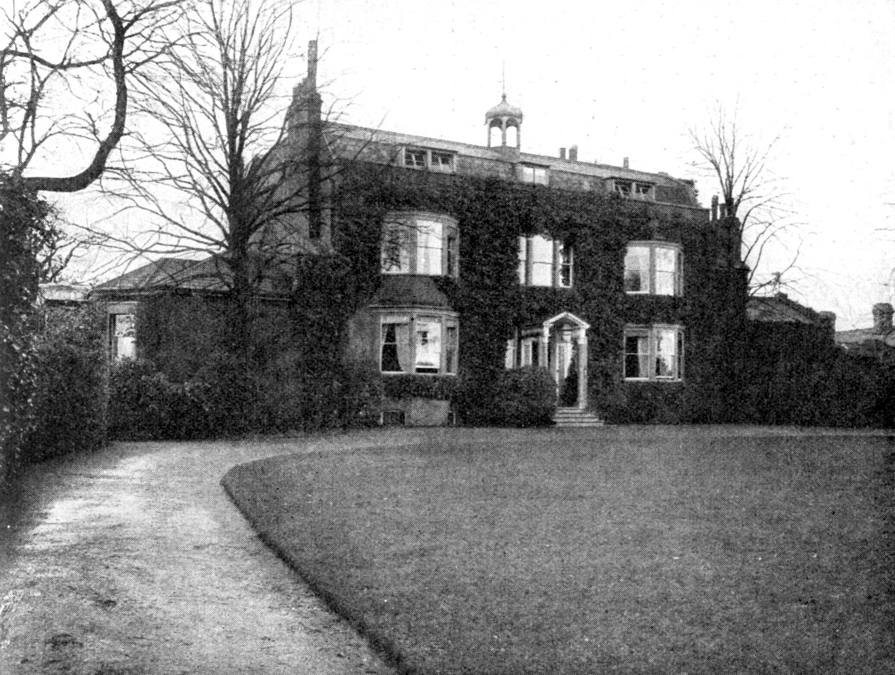 Gadshill, Rochester közelében, Dickens vásárolta meg 1856-ban, 1923-ban. alkotó: Rischgitz Collection