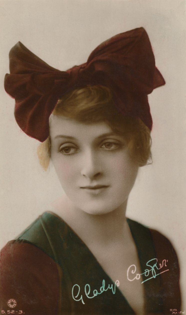 Gladys Cooper, 1888-1971, c1930 alkotó: Rita Martin