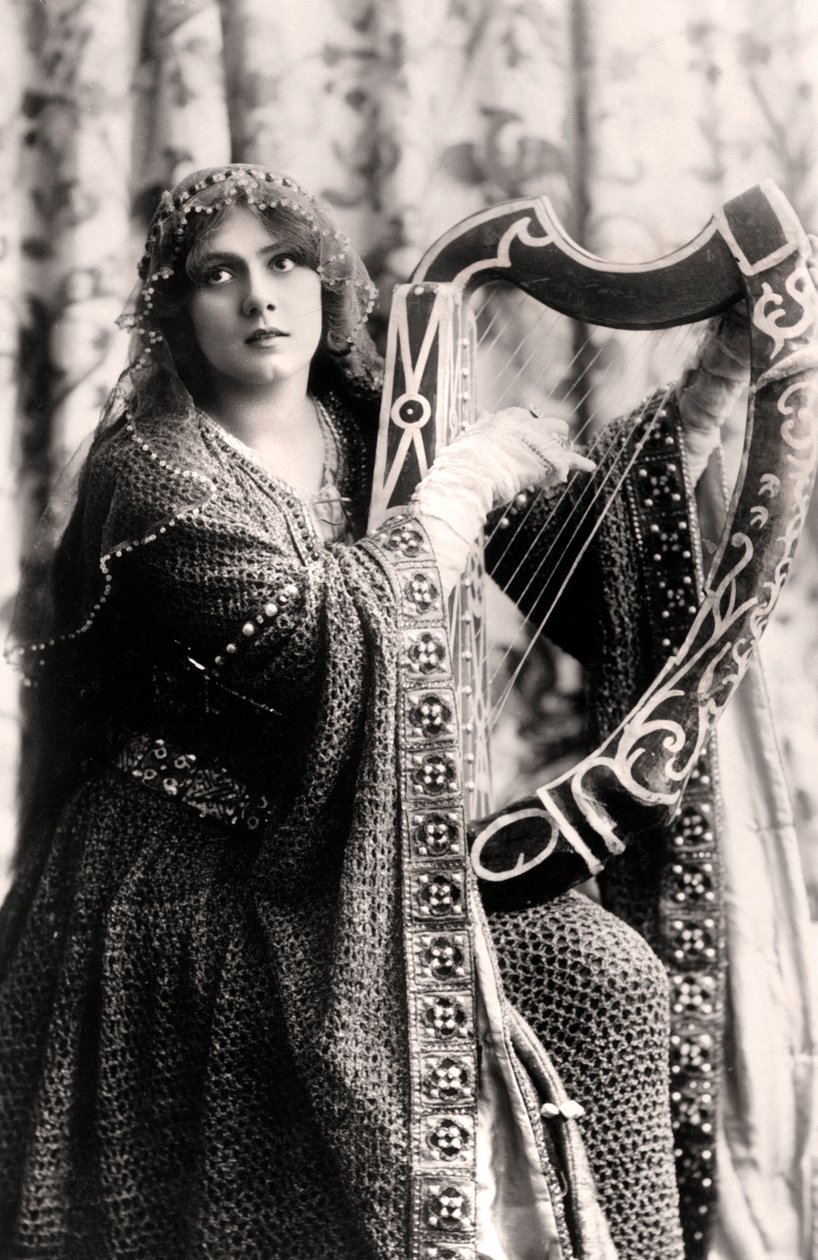 Lily Brayton 1876-1933, angol színésznő, a XX. század elején. alkotó: Rita Martin