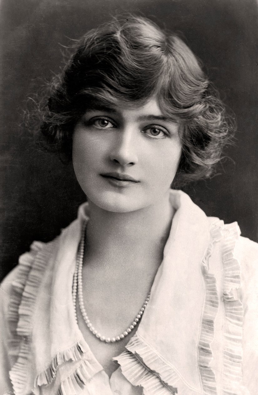 Lily Elsie 1886-1962, angol színésznő, a XX. század elején. alkotó: Rita Martin