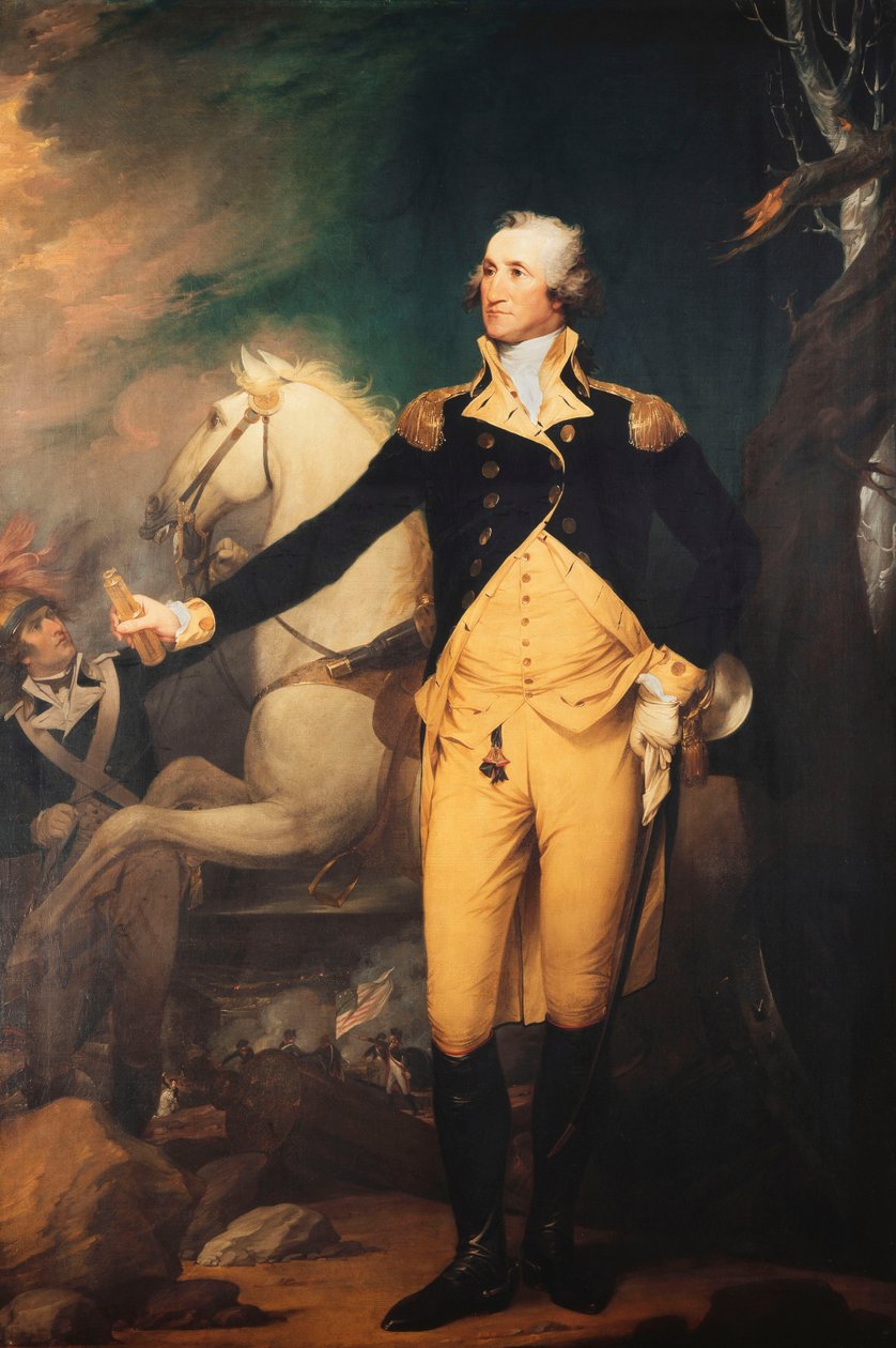 George Washington tábornok portréja alkotó: Rober Muller